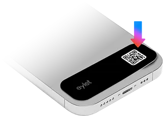 Stick the Phone Card at the back of the phone.