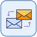 Email duplicate warning icon